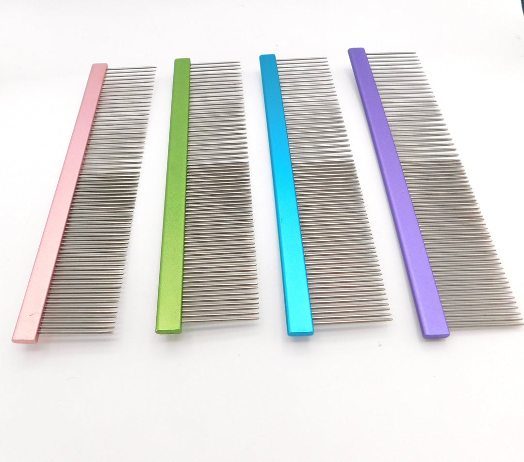 Aluminum 50/50 Colored Medium Comb